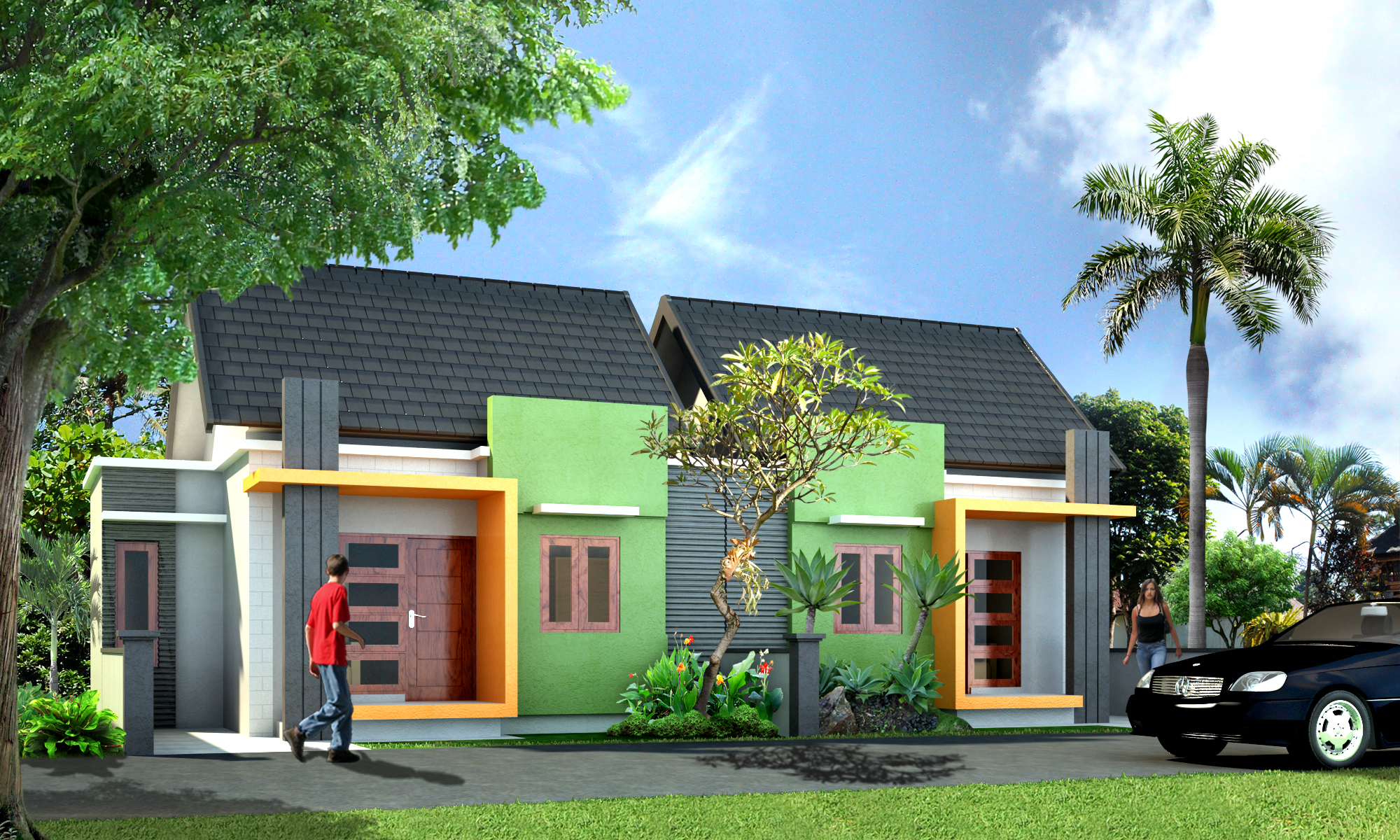 Property - rumah dijual di abianbase R1046 (R1046 rumah 